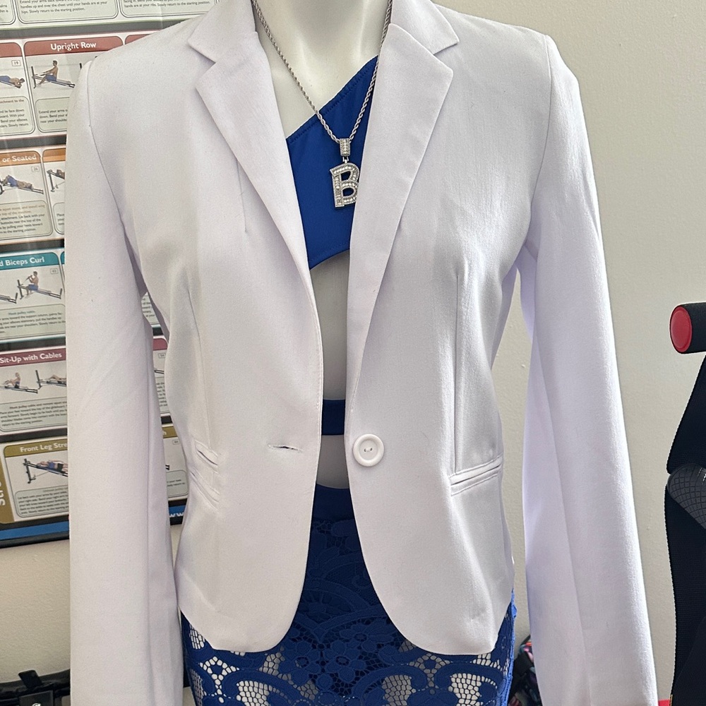 Women's White Blazer